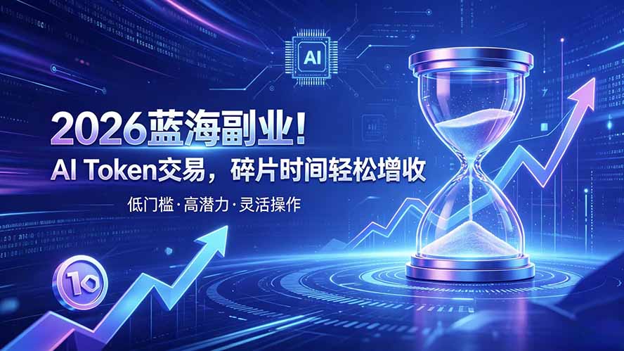 AI Token算力赛道!普通人可入局的数字副业-摇钱树
