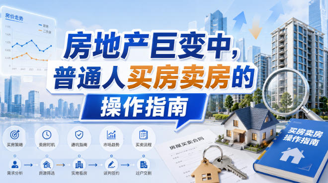付费文章:房地产巨变中,普通人买房卖房的操作指南【上篇+下篇】-千帆创业