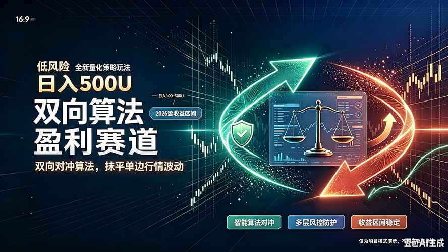 算法对冲/EA量化，日入500刀，躺着赚钱！你把它当做“自动提款机”，它把你就爆了-超级个体网赚