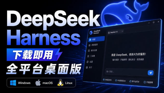 Github上近20万Stars，Harness现在可以双击运行使用了，Harness全平台桌面版-摇钱树