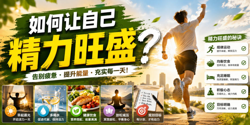 付费文章：如何让自己精力旺盛？-摇钱树