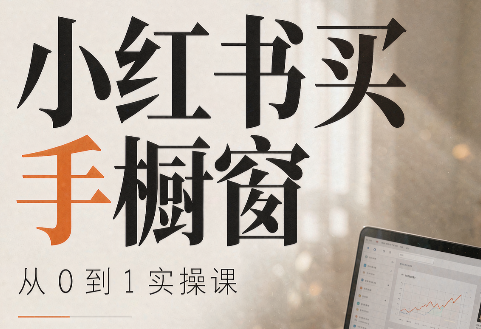 大糖老师·小红书买手橱窗从0到1实操课-摇钱树