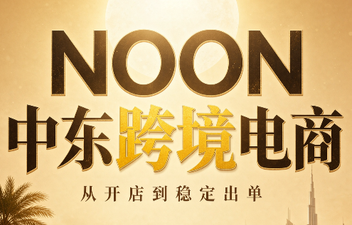 NOON中东跨境电商:从开店到稳定出单(更新2026)-摇钱树