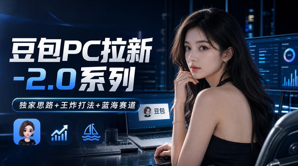 豆包PC拉新2.0系列-独家思路+王炸打法+蓝海赛道-摇钱树
