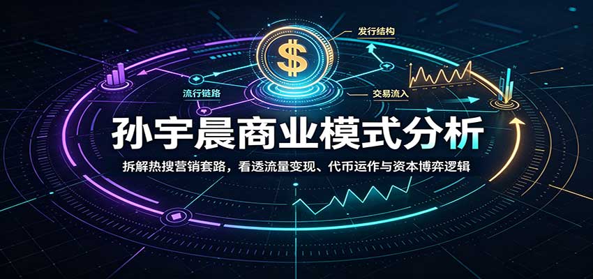 孙宇晨商业模式分析:拆解热搜营销套路,看透流量变现、代币运作与资本博弈逻辑-摇钱树