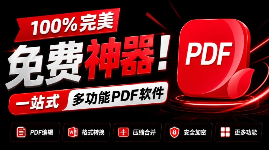 100%完美免费神器！一站式多功能PDF软件，支持PDF格式转换压缩编辑等，简约无广告，太Nice了JOPDF-摇钱树