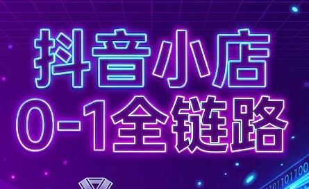 兵哥电商·抖音小店从0到1全链路(更新9月)-超级个体网赚
