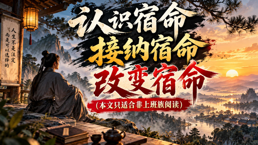 某公众号付费文章:认识宿命,接纳宿命,改变宿命(本文只适合非上班族阅读)-摇钱树