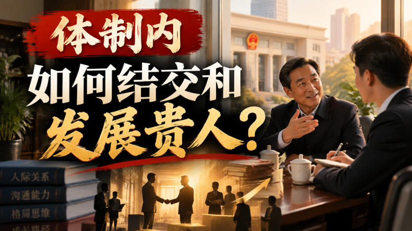 某公众号付费文章：体制内，如何结交和发展贵人?-摇钱树