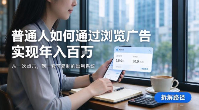 2026最新技术，24小时全自动浏览广告，全网独家项目，单台设备日入200+新手小白可快速上手，支持实地学习实地考察【揭秘】-摇钱树