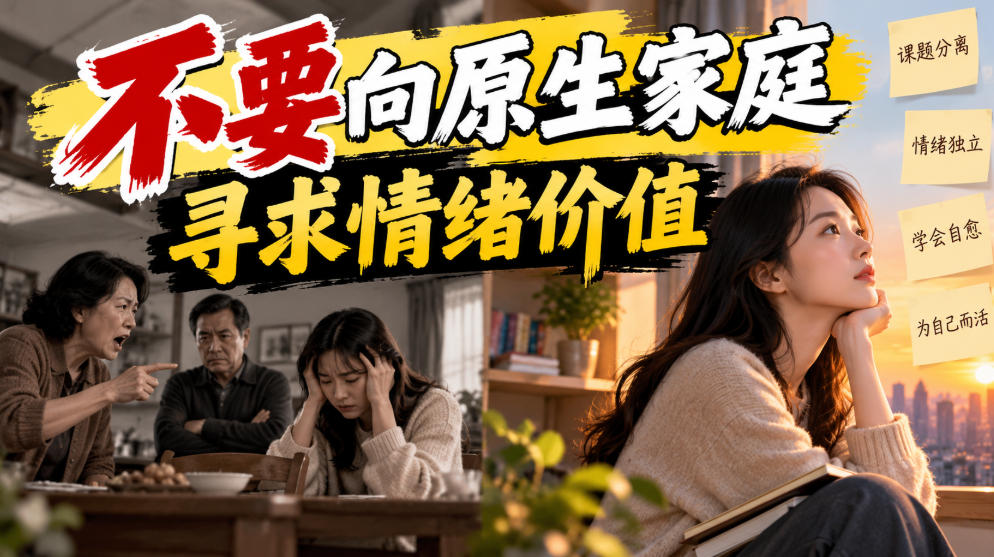 某公众号付费文章:不要向原生家庭寻求情绪价值-盈科项目资源网